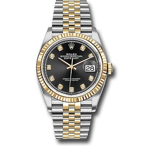 36mm datejust black diamond dial rolex women's|Rolex Datejust 36mm price.